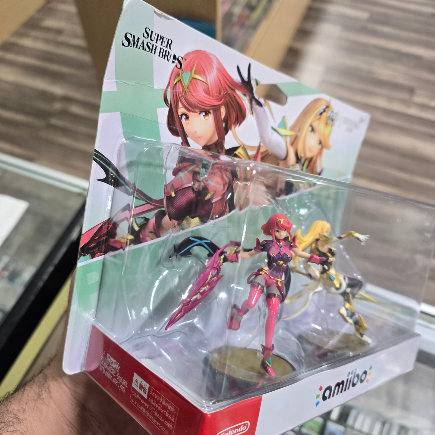 Nintendo Super Smash Bros Pyra & Mythra Amiibo 2 Pack SEALED