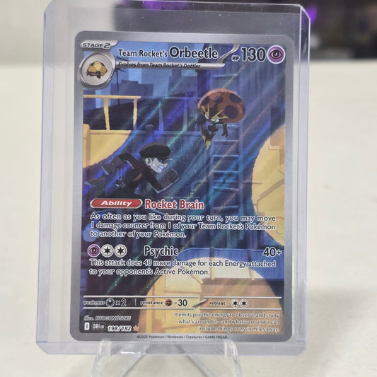 Team Rocket's Orbeetle - 198/182 - SV10: Destined Rivals (NM)