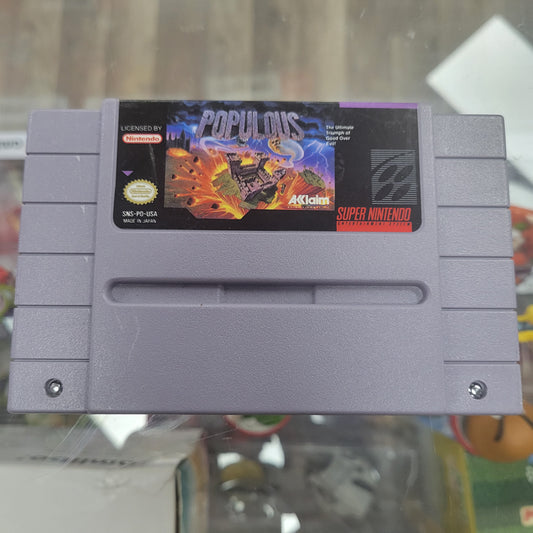 Populous SNES