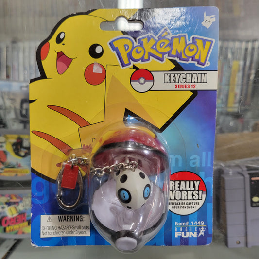 New Sealed Aron Pokémon Keychain Series 12