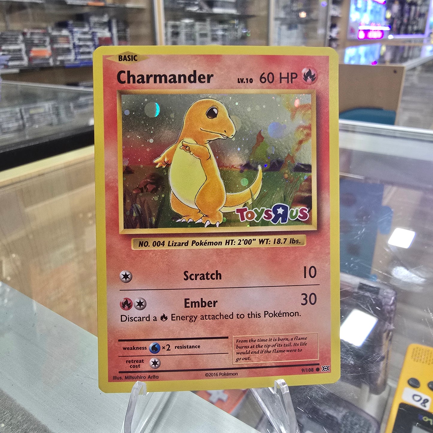 Charmander - 9/108 (Toys R Us Promo) - Miscellaneous Cards & Products (NM)
