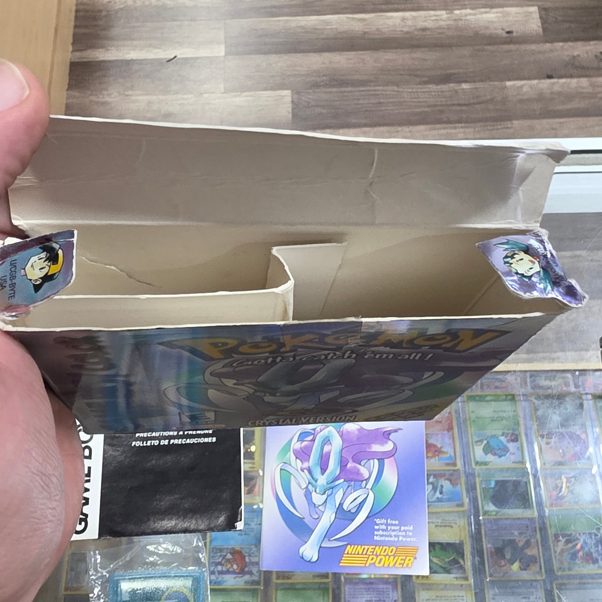 Pokémon Crystal (Authentic) CIB Nintendo Gameboy Color