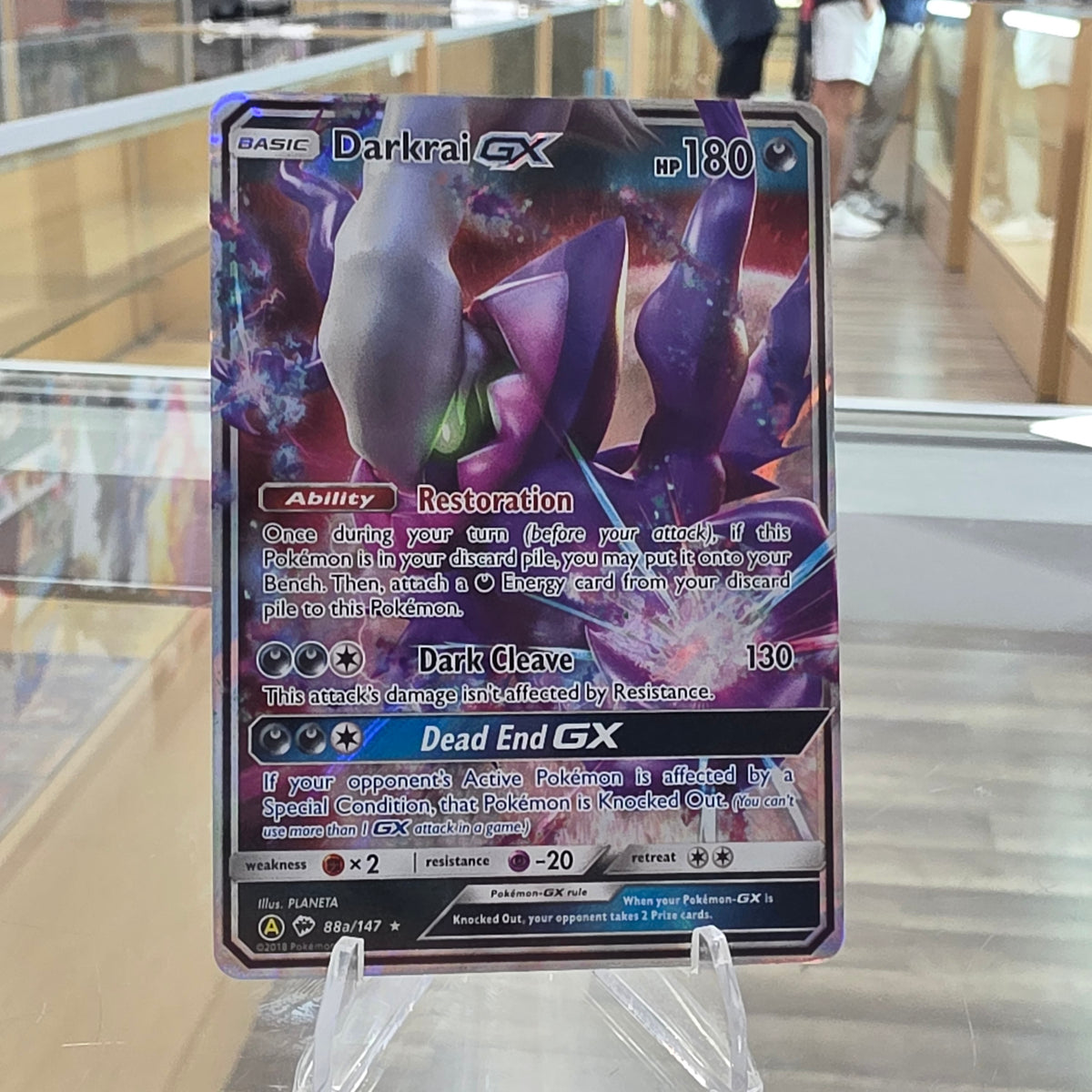 (NM) Darkrai GX - 88a/147 - Alternate Art Promos