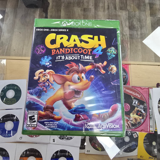 Crash Bandicoot 4: It's About Time Xbox One NEW SEALED