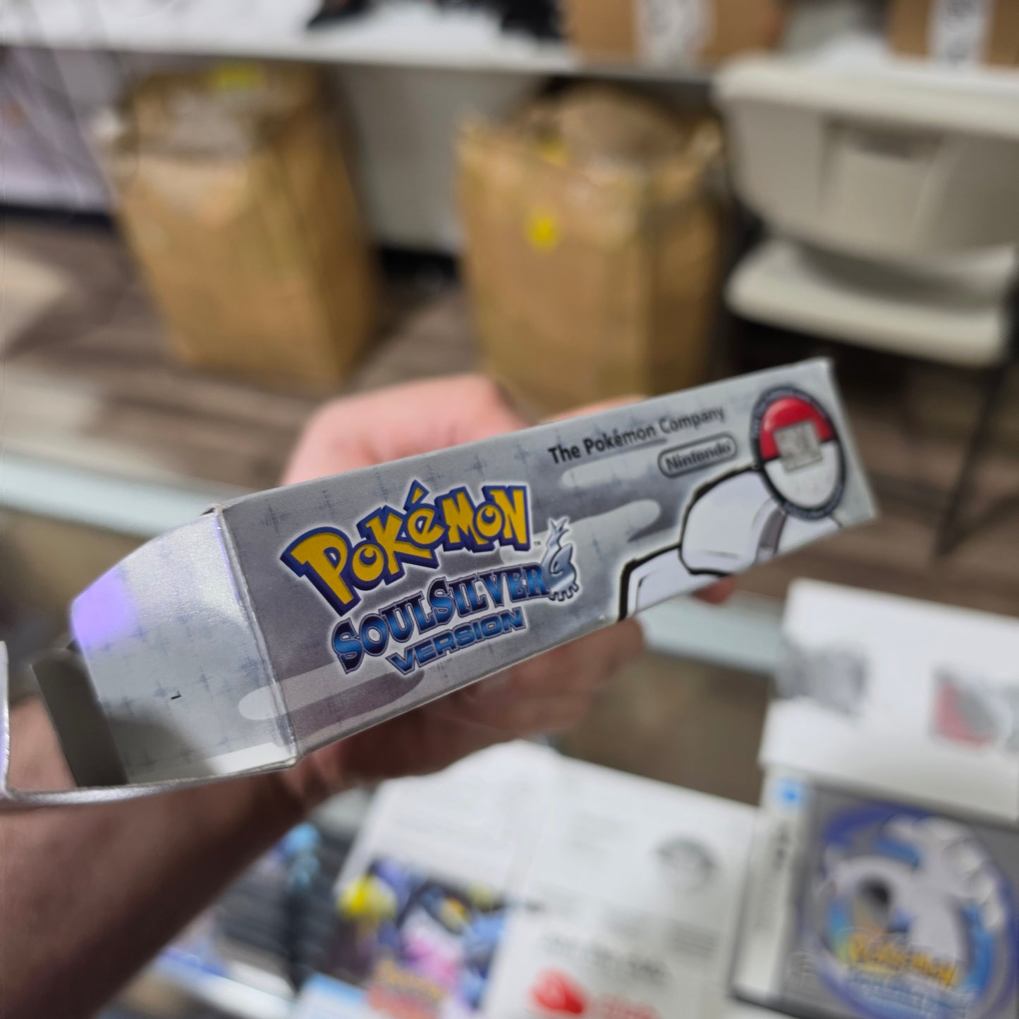 Pokemon SoulSilver Version [Pokewalker] [Big Box] Nintendo DS