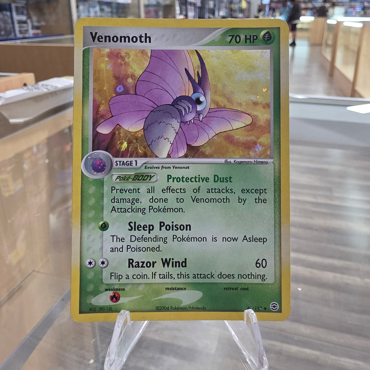 (NM) Venomoth - EX FireRed & LeafGreen