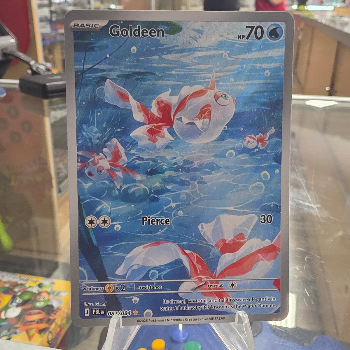 (NM) Goldeen - 087/084 - ME05: Pitch Black