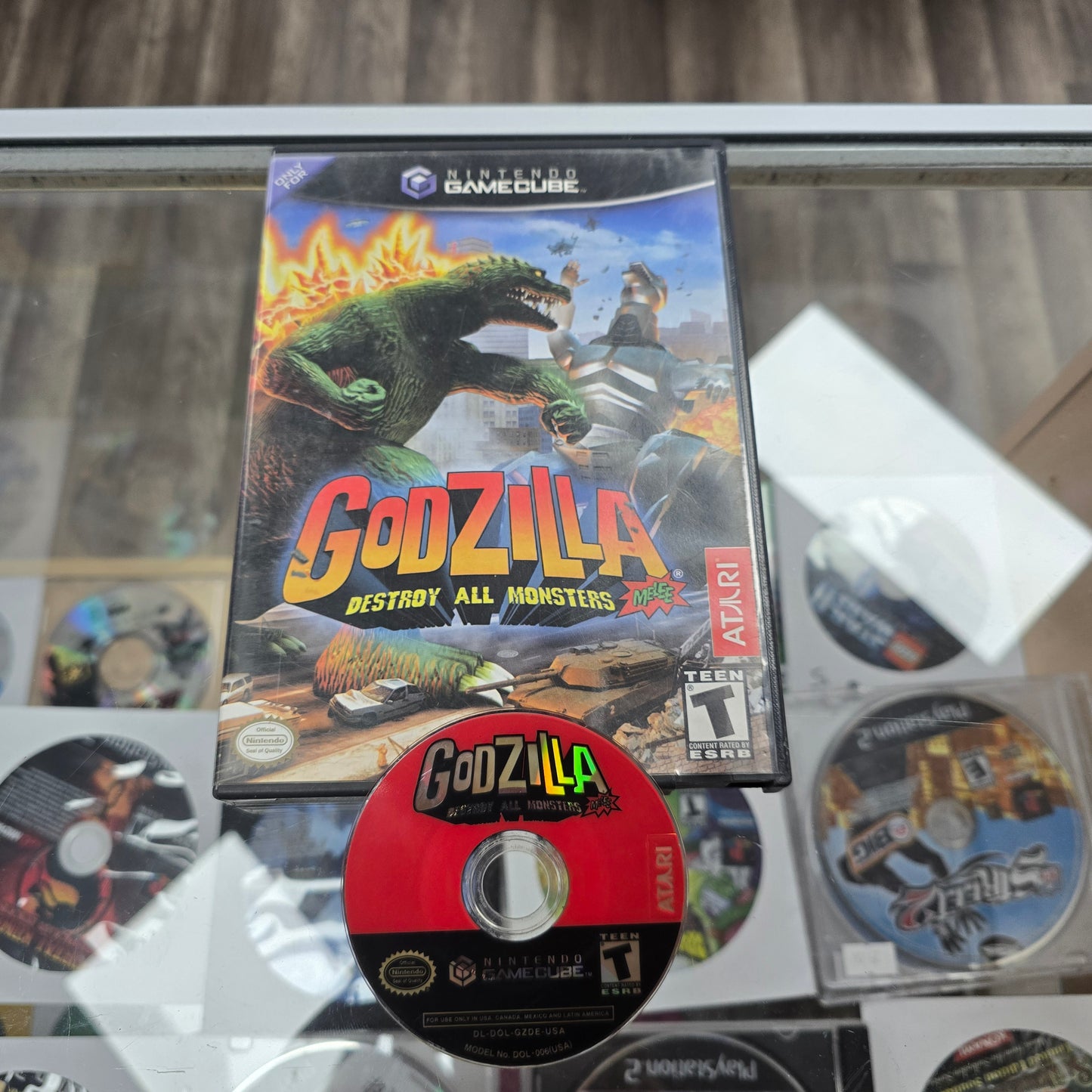 Godzilla Destroy All Monsters Melee Nintendo GameCube