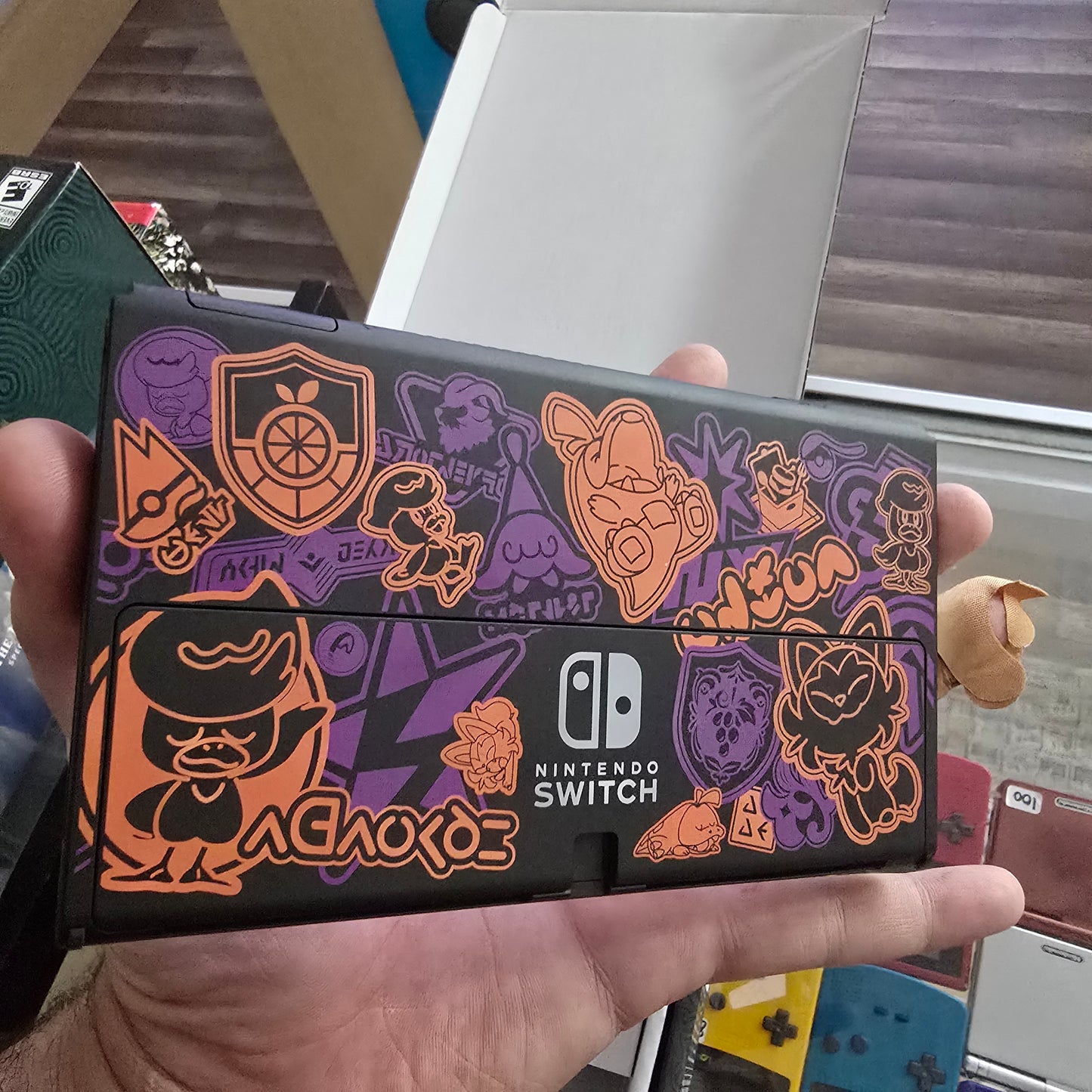 Nintendo Switch OLED [Pokemon Scarlet & Violet Edition] (CLEAN)