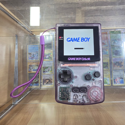 Custom Nintendo GameBoy Color Handheld System with Brighter Screen Plus USB-C Charging