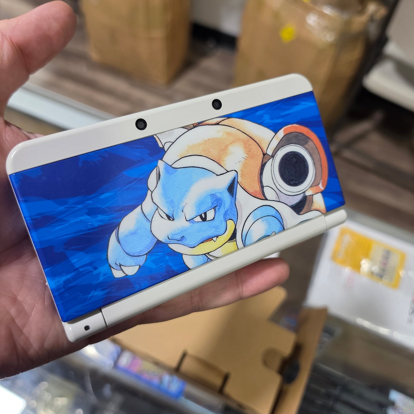 New Nintendo 3DS Pokemon 20th Anniversary Edition Nintendo 3DS (BLASTOISE PLATES ONLY)