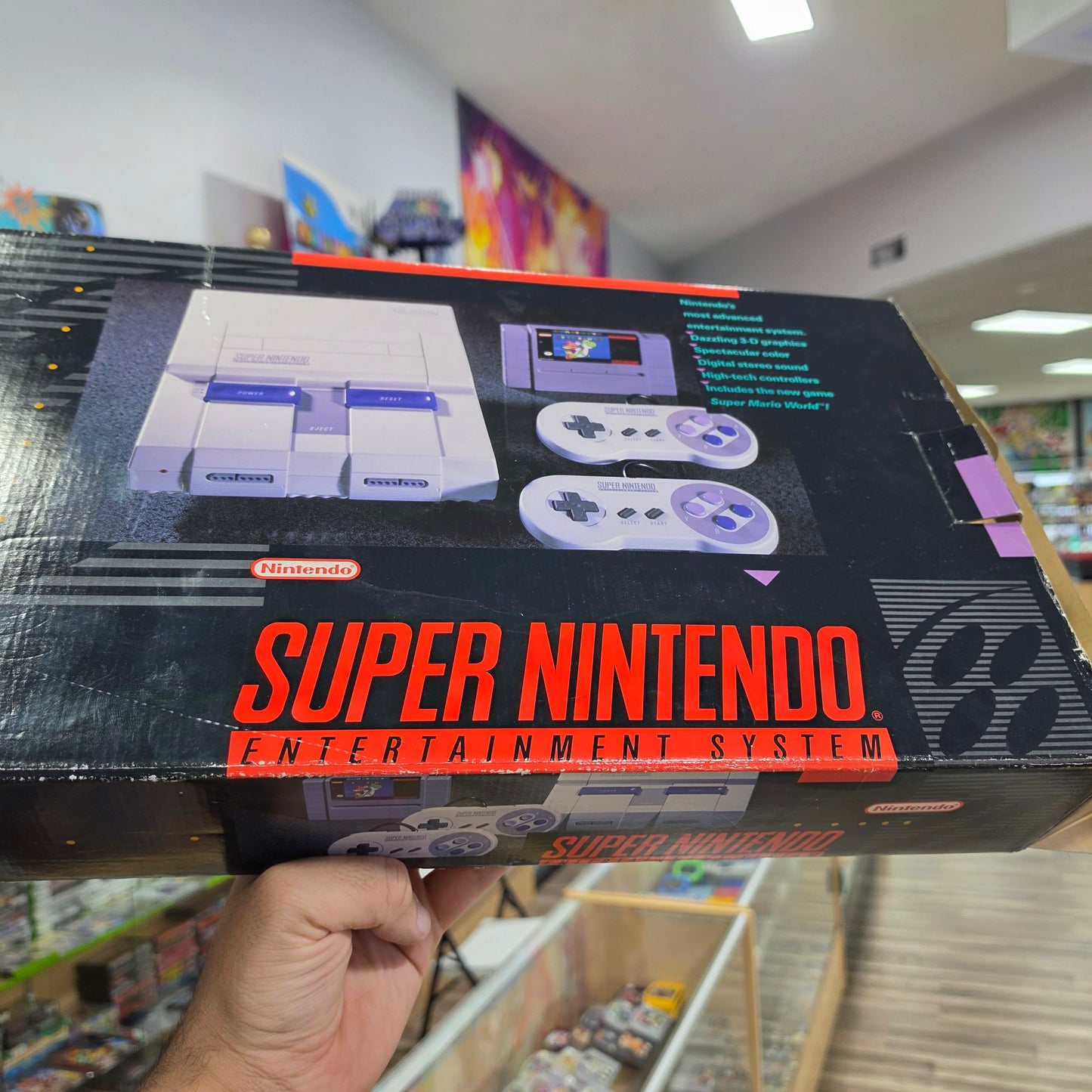 Super Nintendo SNES Super Set CIB