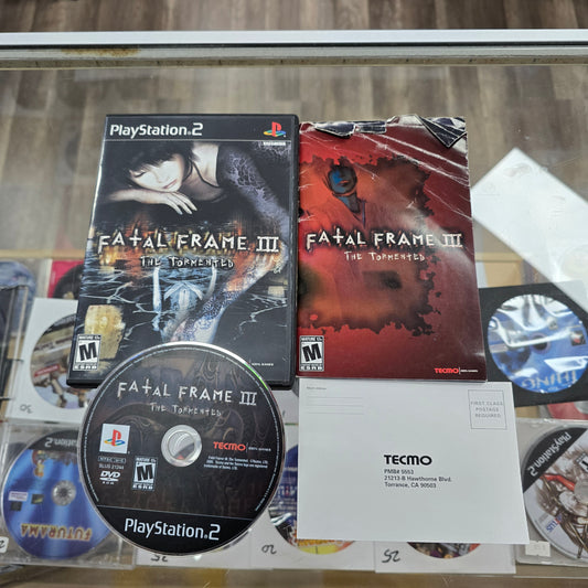Fatal Frame 3 Tormented Playstation 2