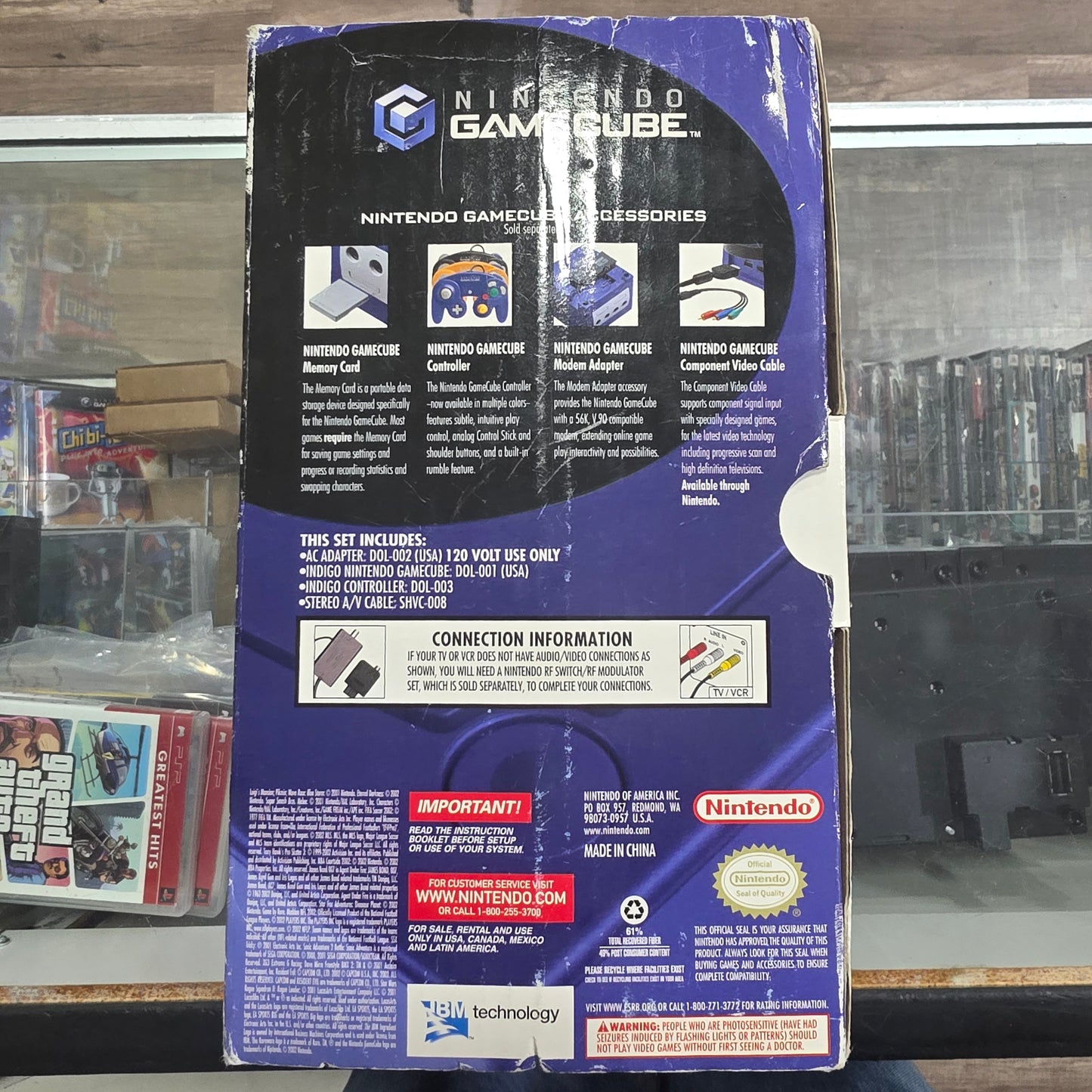 Indigo GameCube System Gamecube