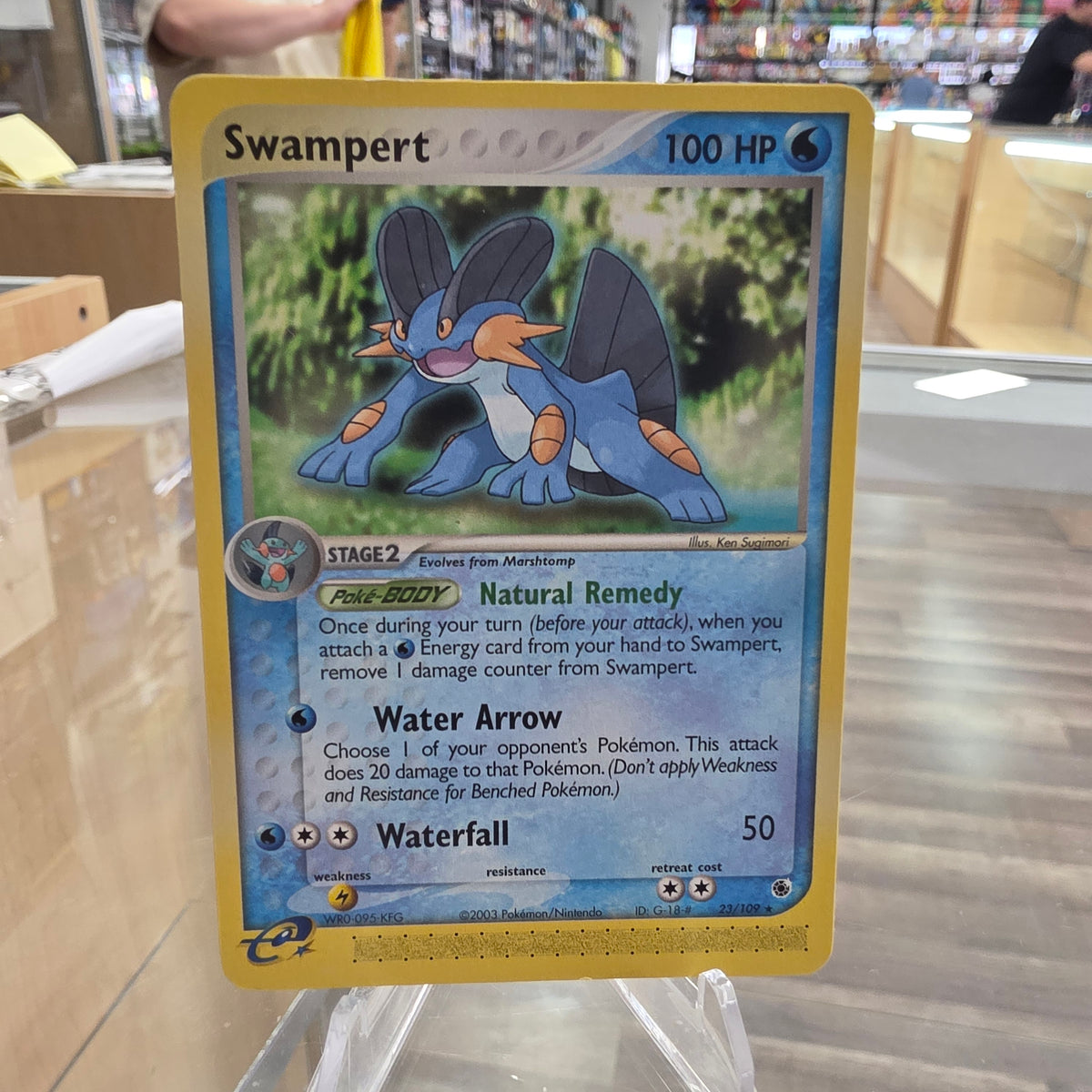 (LP) Swampert - 23/109 - EX Ruby and Sapphire
