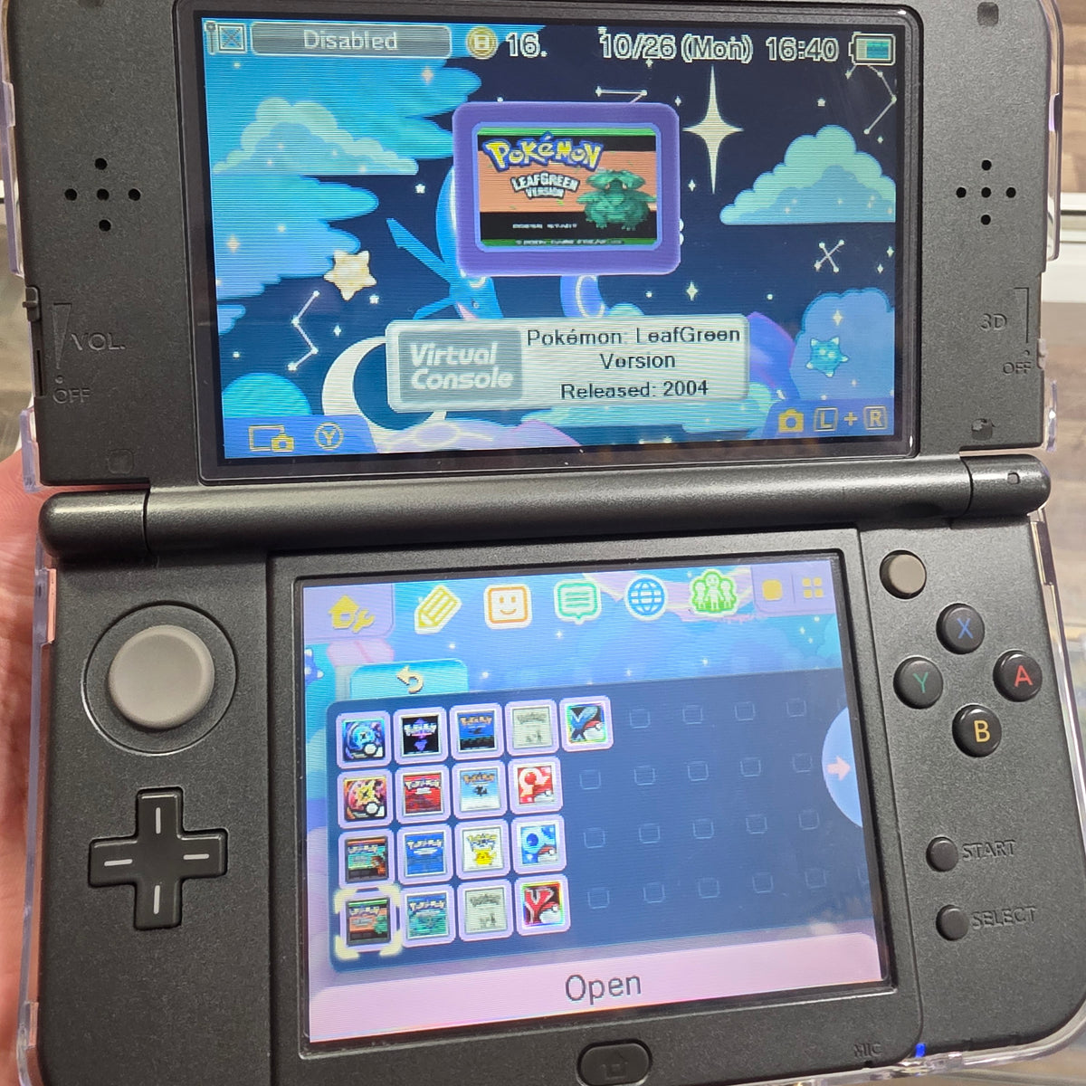 New Nintendo 3DS XL Handheld System (Black) w/ Charger (Region Free)(JAPANESE TO US) (TOP IPS) (CUSTOM SHELL)