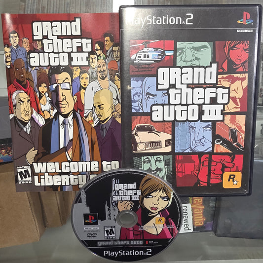 Grand Theft Auto III Playstation 2