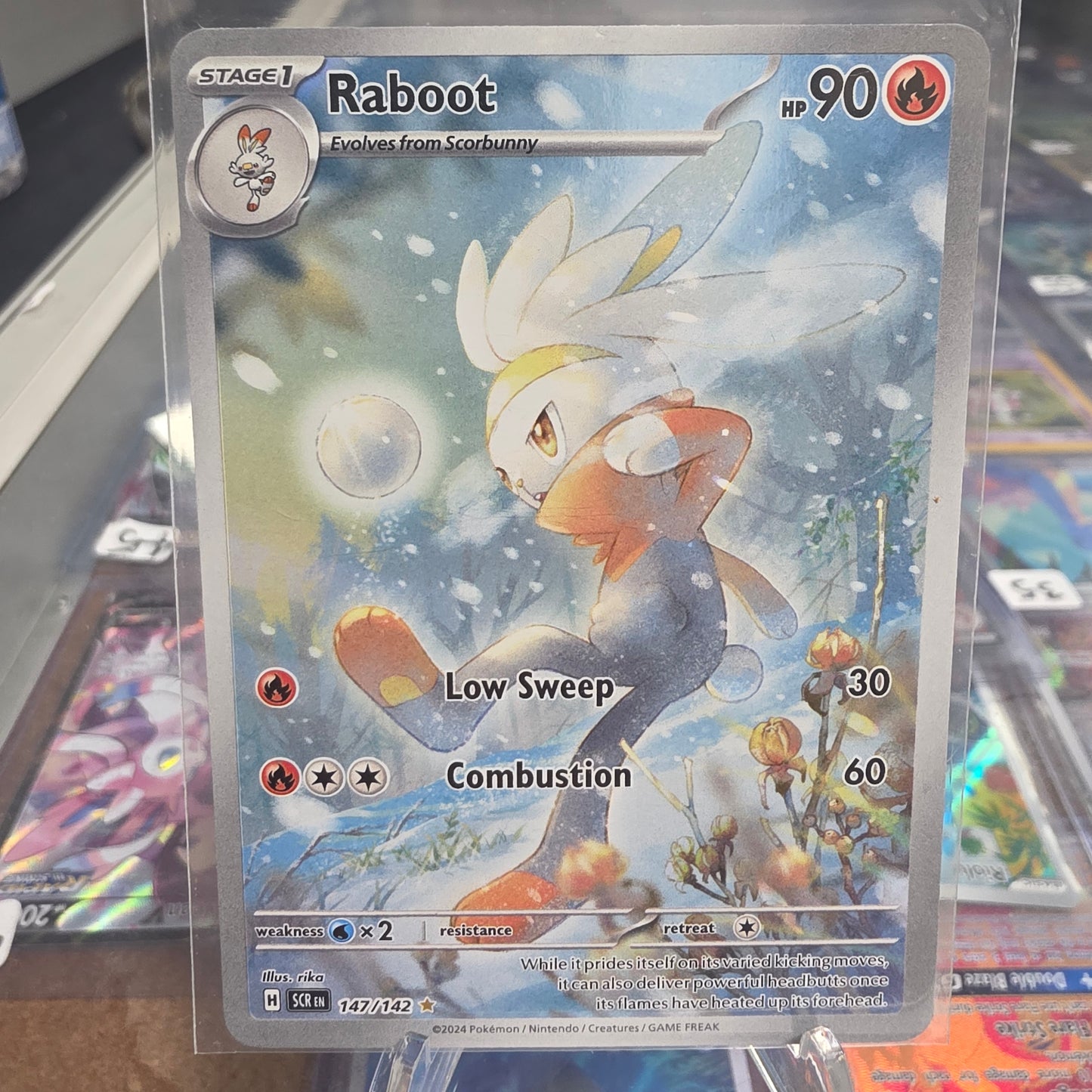 Raboot - 147/142 - SV07: Stellar Crown (SCR) [Near Mint]