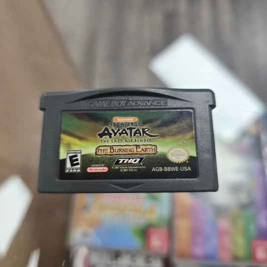 Avatar The Burning Earth Nintendo GameBoy Advance