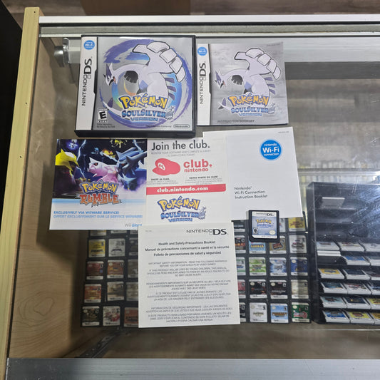Pokémon SoulSilver (Authentic) CIB Nintendo DS