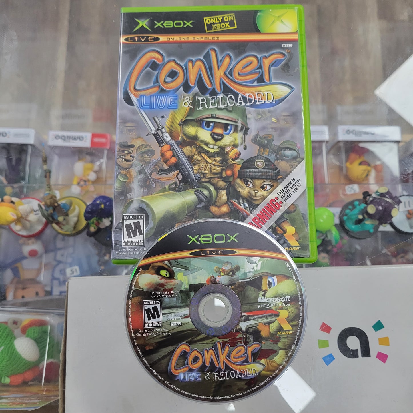 Conker Live and Reloaded Original Xbox