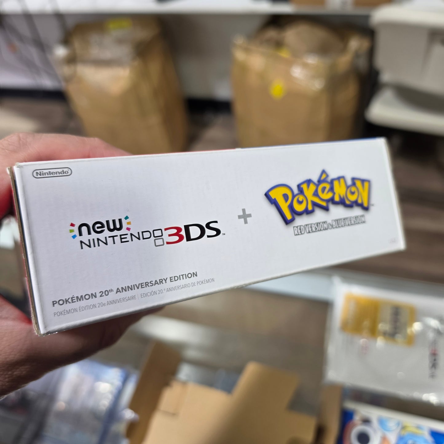 New Nintendo 3DS Pokemon 20th Anniversary Edition Nintendo 3DS (BLASTOISE PLATES ONLY)