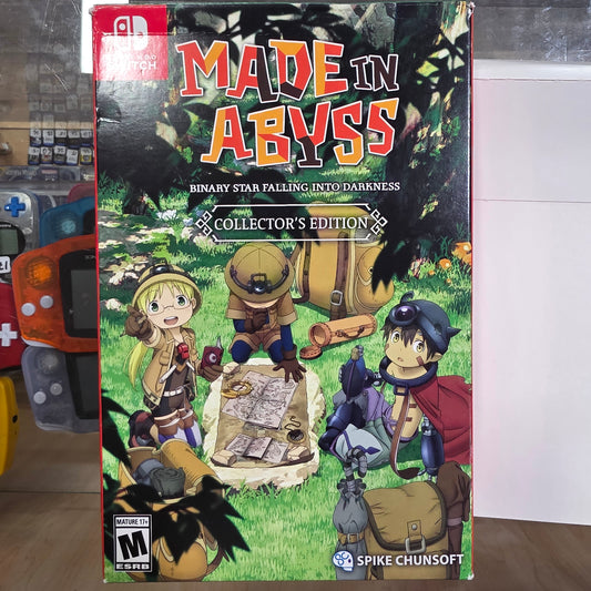 Made In Abyss Binary Star Falling Into Darkness Collectord Edition Nintendo Switch