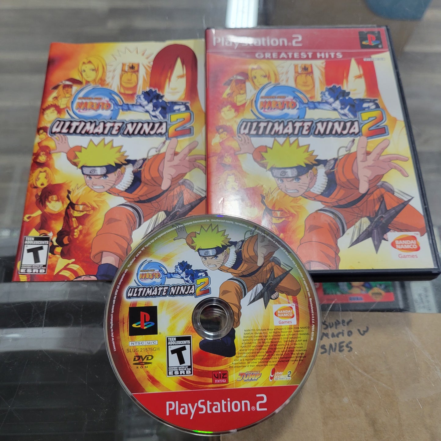 Naruto Ultimate Ninja 3 Playstation 2 [Greatest Hits]