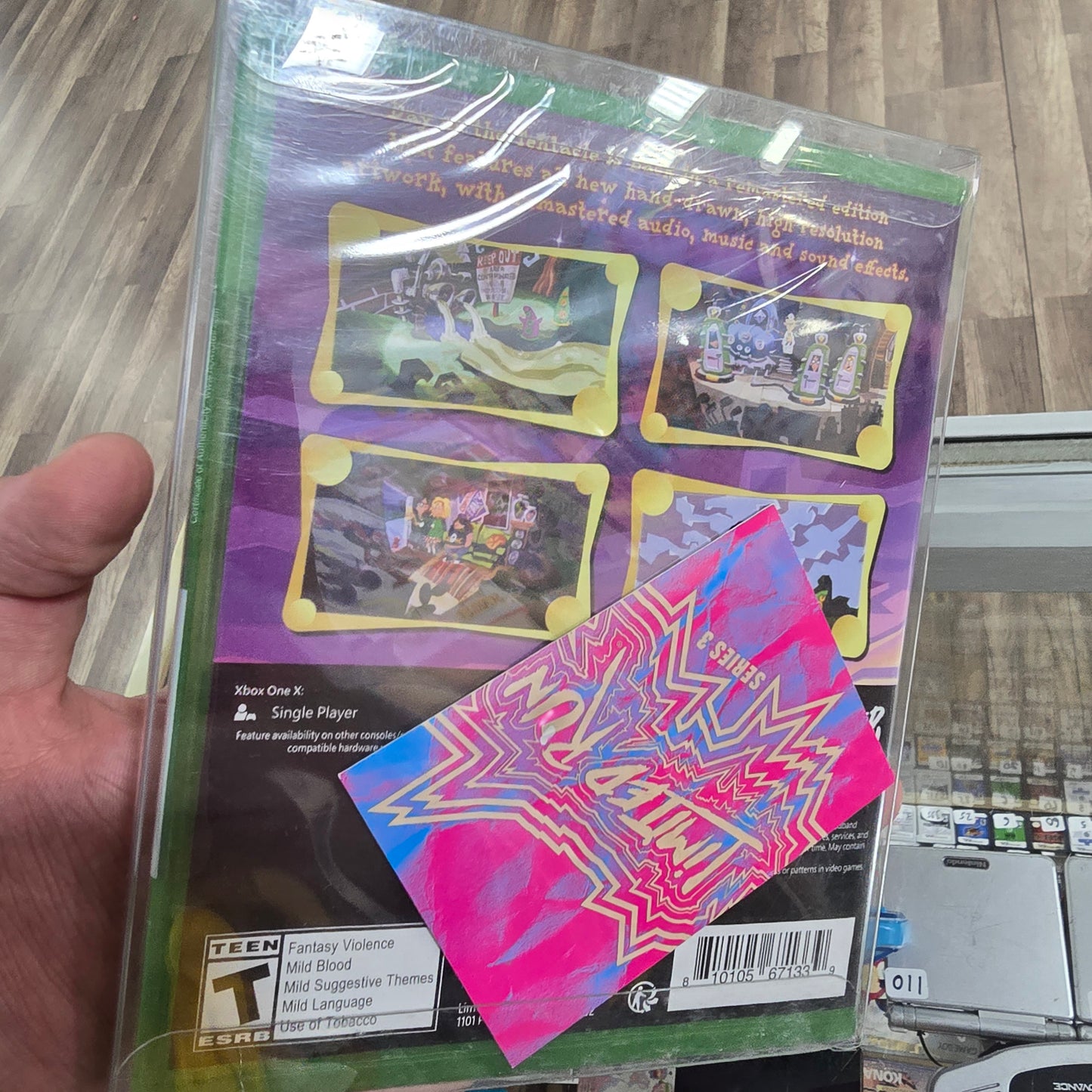 Day of the Tentacle Remastered Limited Run with Card (NEW) Xbox One