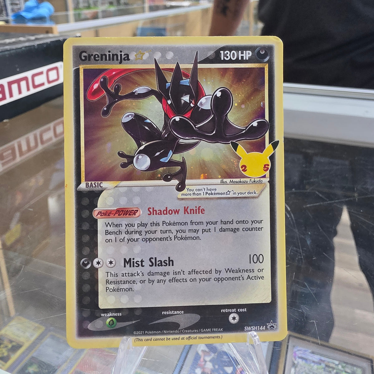 (DMG) Greninja Star - SWSH: Sword & Shield Promo Cards