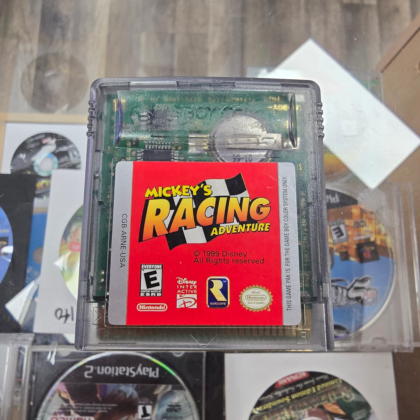 Mickey's Racing Adventure Nintendo GameBoy Color