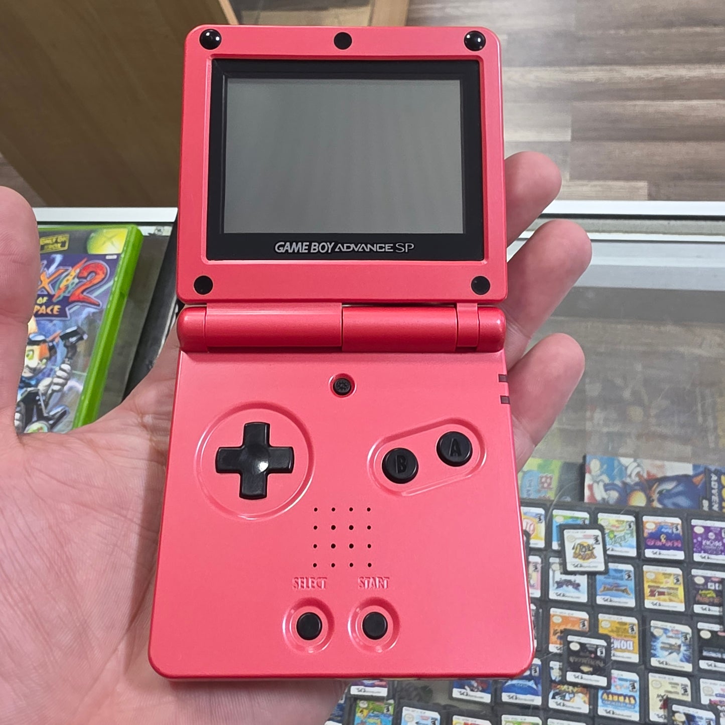Nintendo Gameboy Advance SP Char Aznable Custom SD Gundam G Generation JP Nintendo GameBoy Advance With Charger