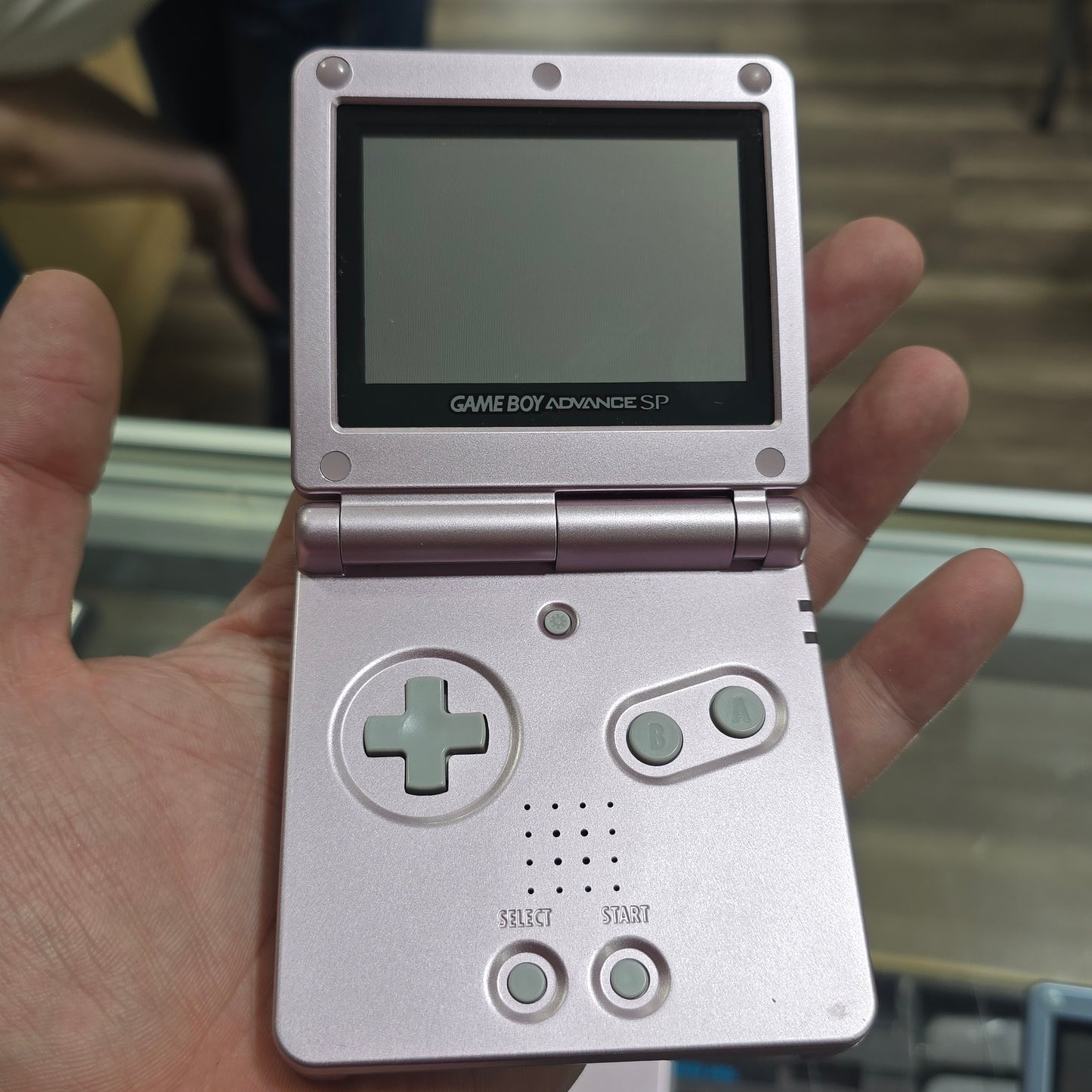 Pink Nintendo Gameboy Advance SP Handheld with Charger