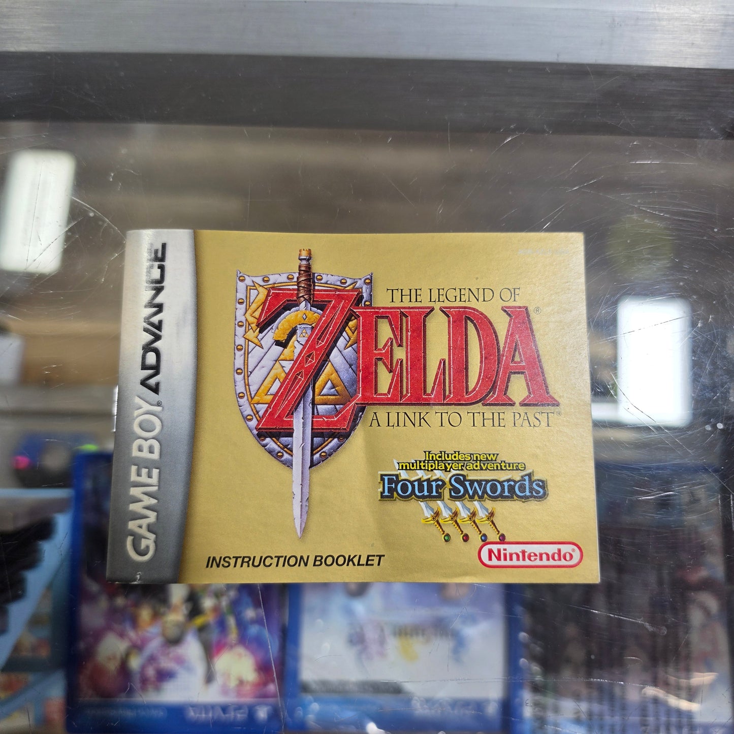 Zelda Link to the Past Nintendo GameBoy Advance (MANUAL ONLY)