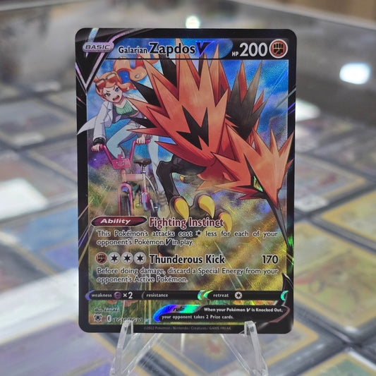 Galarian Zapdos V - SWSH10: Astral Radiance Trainer Gallery (NM)
