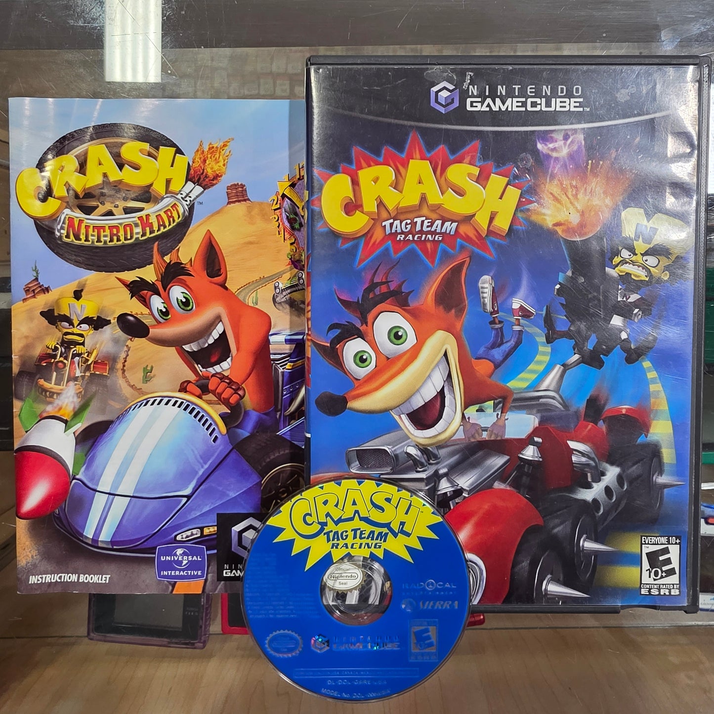 Crash Tag Team Racing Nintendo Gamecube