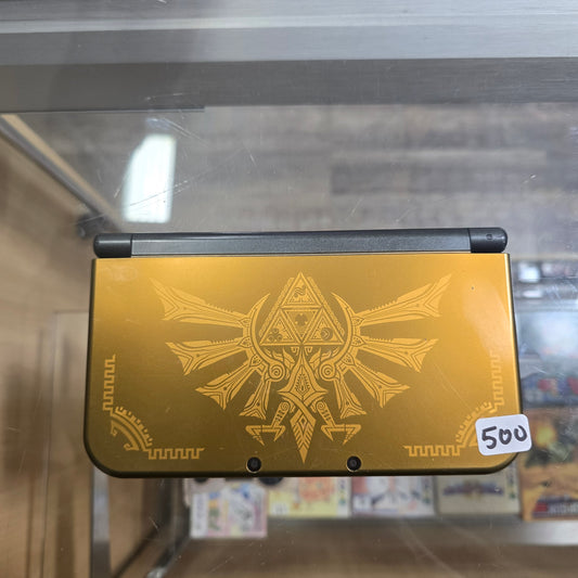 New Nintendo 3DS XL Zelda Hyrule Edition Limited Edition Nintendo 3DS with Charger