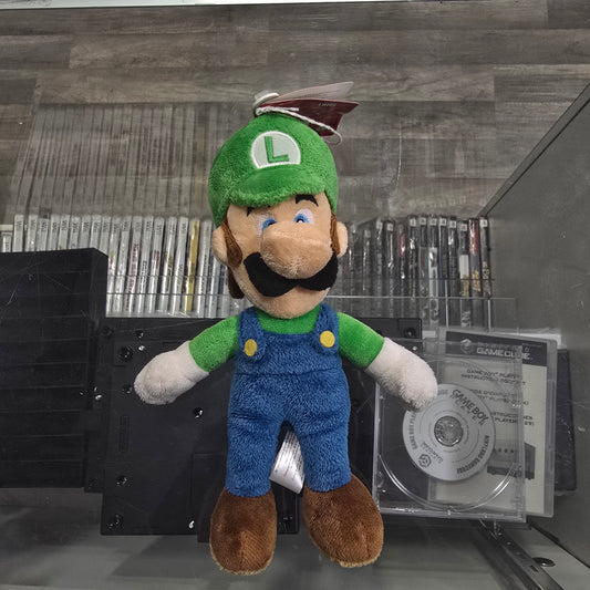 Super Mario Bros Wii Luigi Official Plush (2010)