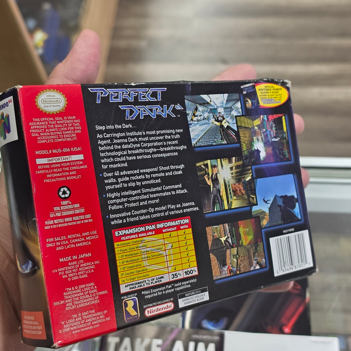 Perfect Dark CIB Nintendo 64