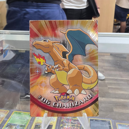 Pokemon Topps Charizard #06 TYPE: FIRE TV Animation Edition