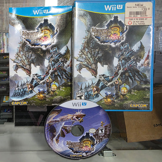 Monster Hunter 3 Ultimate Nintendo Wii U