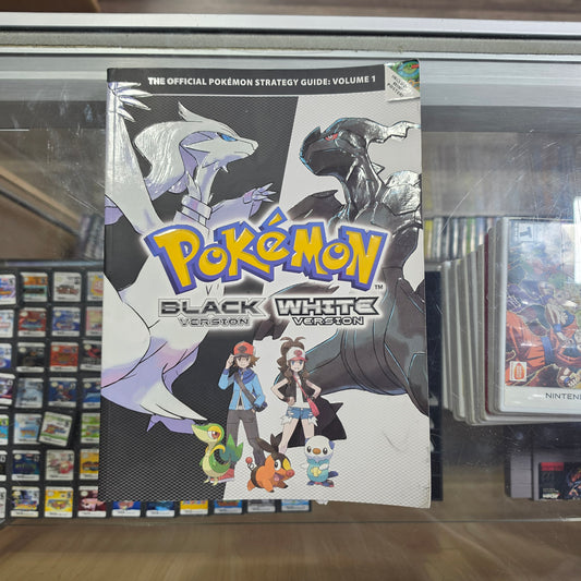Pokémon Black & White Version Strategy Game Guide Pokemon Volume 1 W/ MAP POSTER
