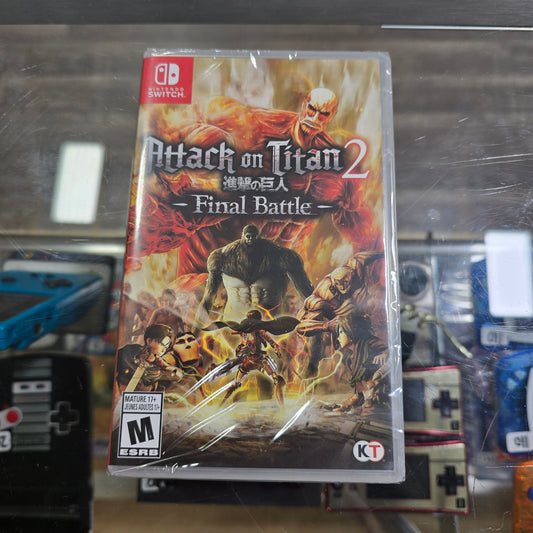 Attack on Titan 2: Final Battle SEALED Nintendo Switch