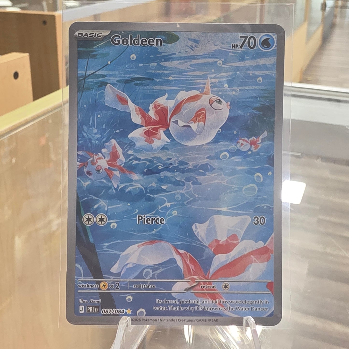 Goldeen - 087/084 - ME05: Pitch Black (NM)