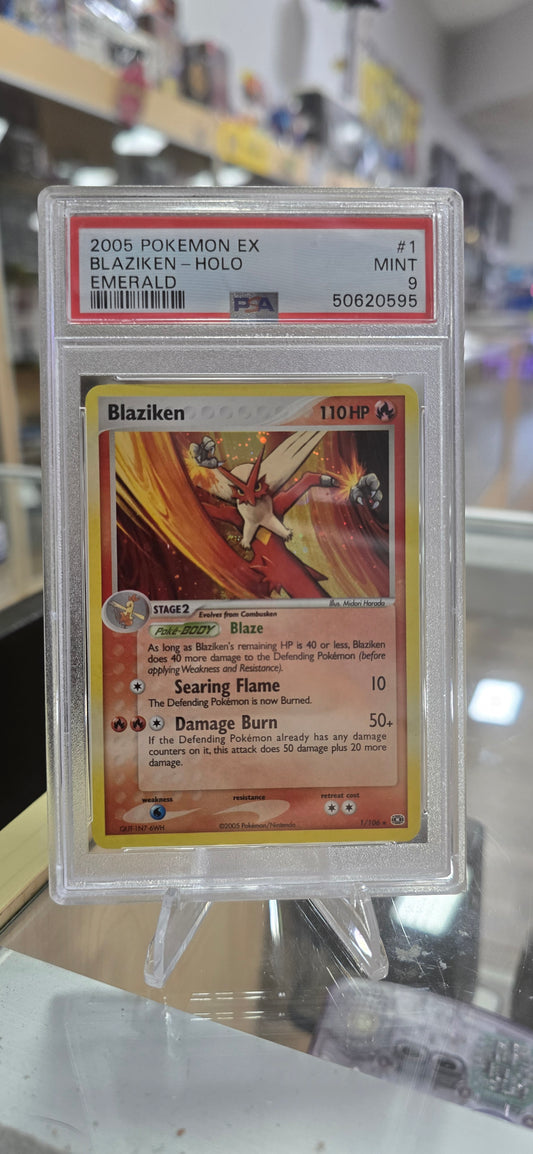 Blaziken - Emerald PSA 9