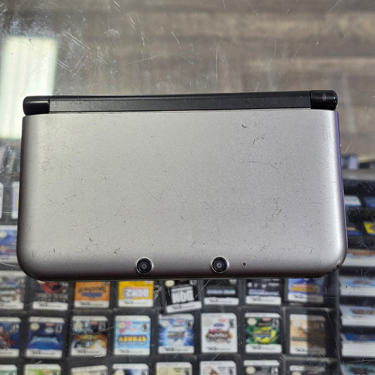 Grey Nintendo 3DS XL Handheld System With Charger (Region Free)(JAPANESE TO US)