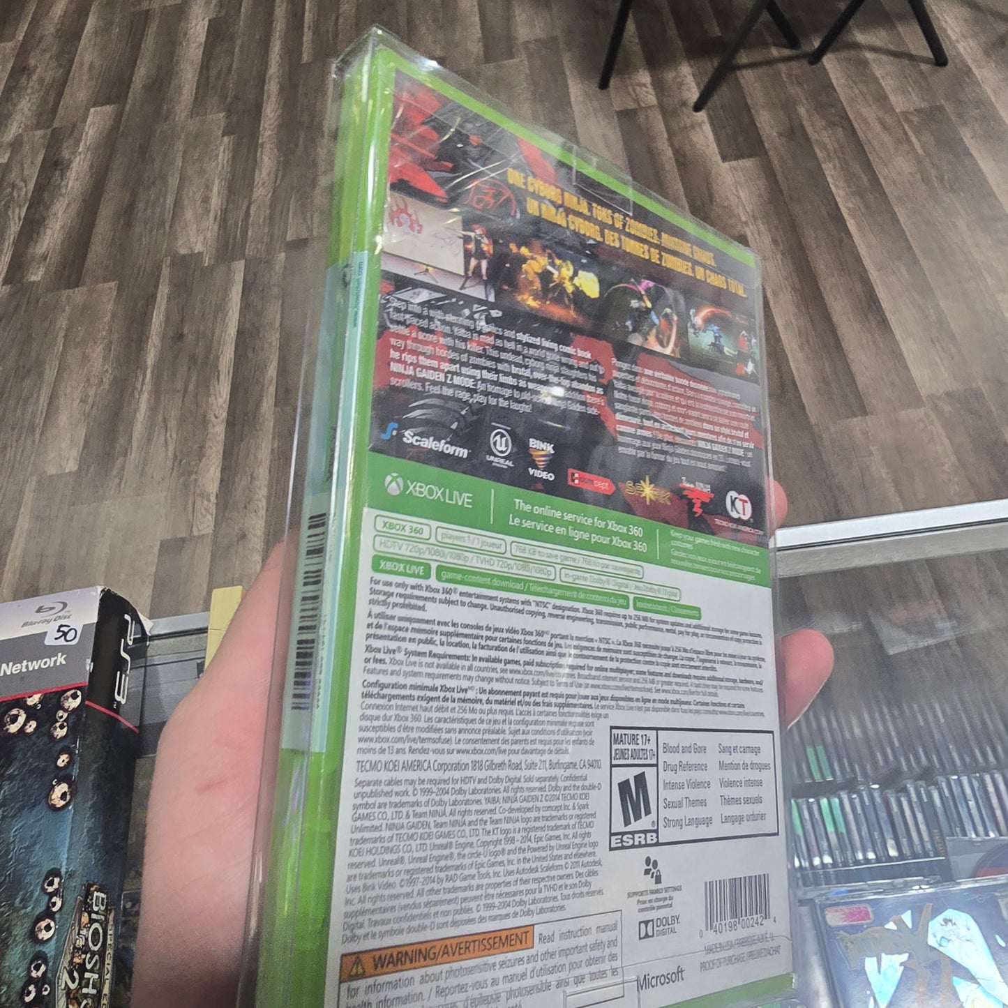 Sealed Yaiba: Ninja Gaiden Z Xbox 360