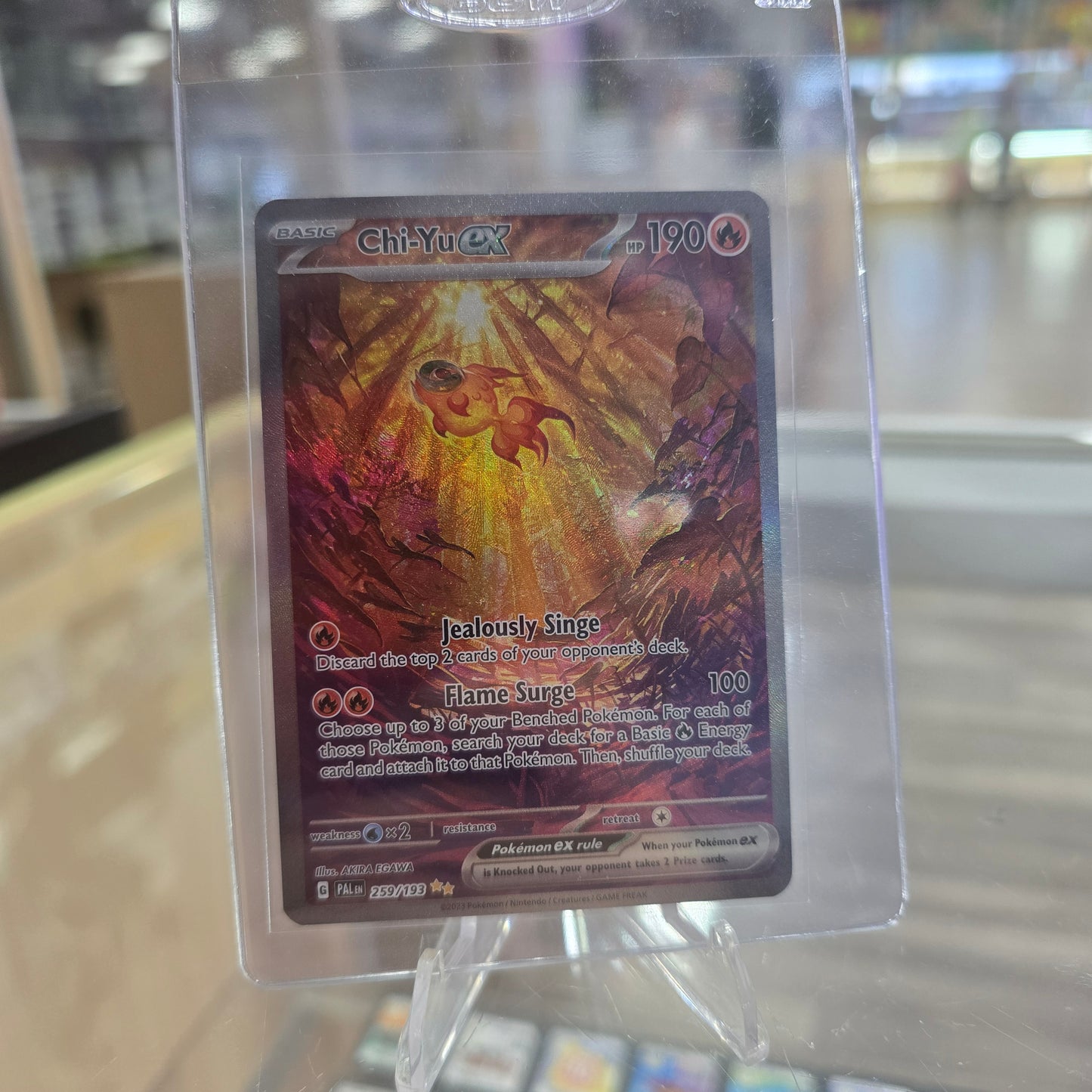 Chi-Yu ex - 259/193 - SV02: Paldea Evolved (NM)