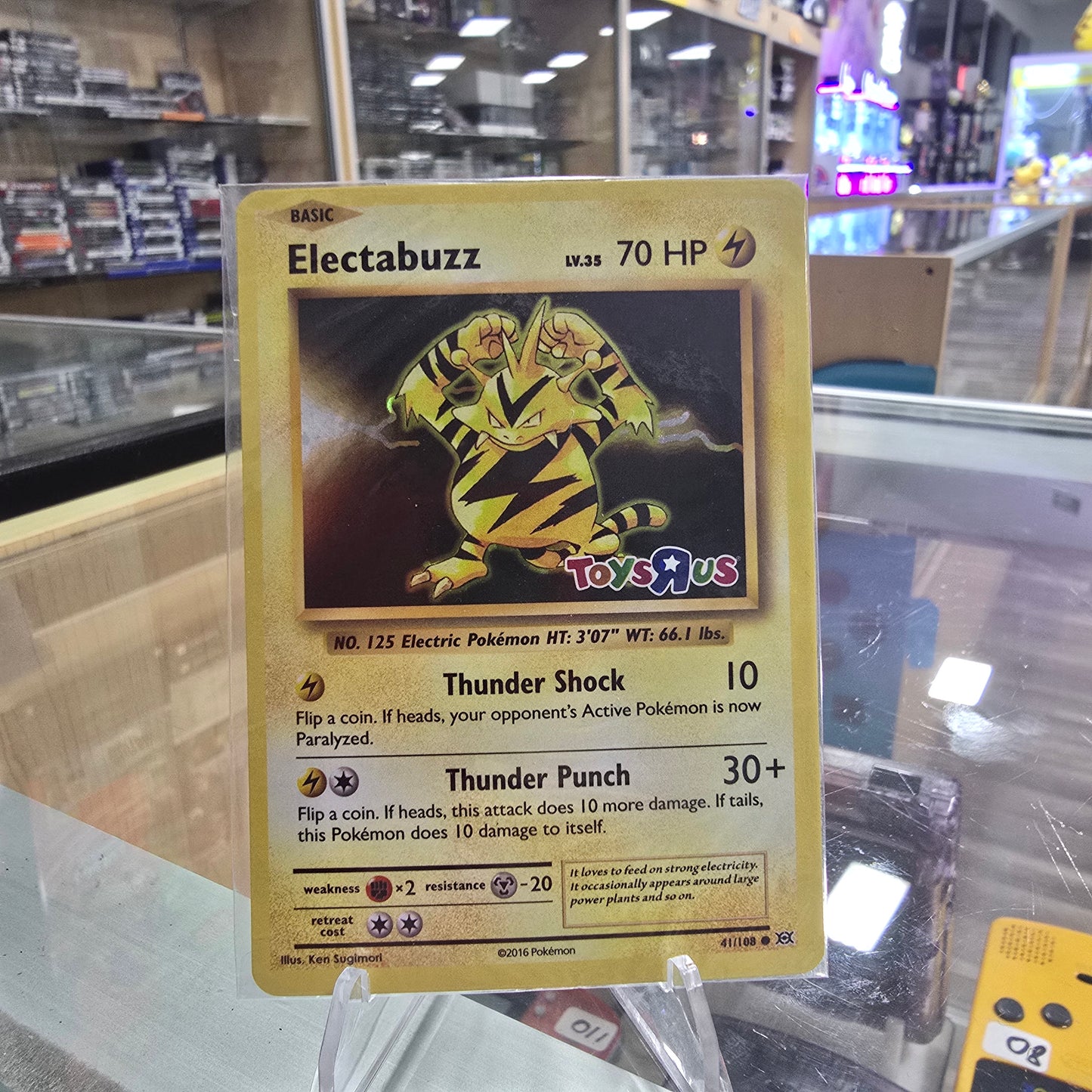Electabuzz - 41/108 (Toys R Us Promo) - Miscellaneous Cards & Products (SEALED) (NM)