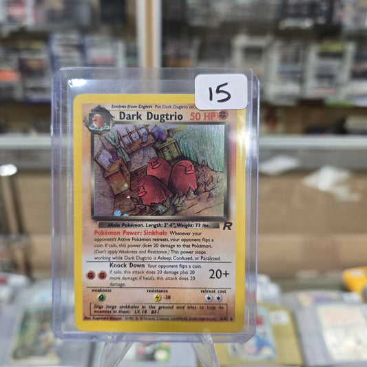 Dark Dugtrio (6) - Team Rocket (MP)